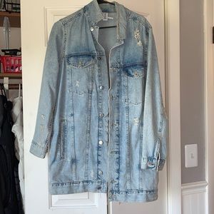 Size 8 Long Denim Jacket